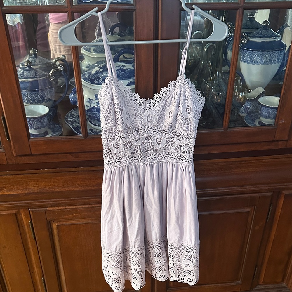 Rue21 Lavender Lace Mini Dress